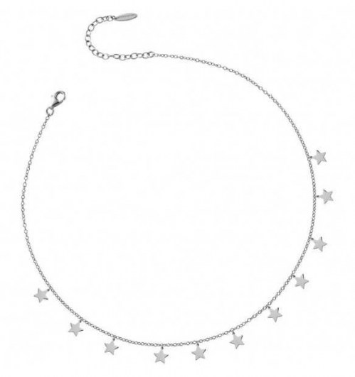 Collana Boccadamo Argento 925 Con Ciondoli Pendenti a Stella GGR043